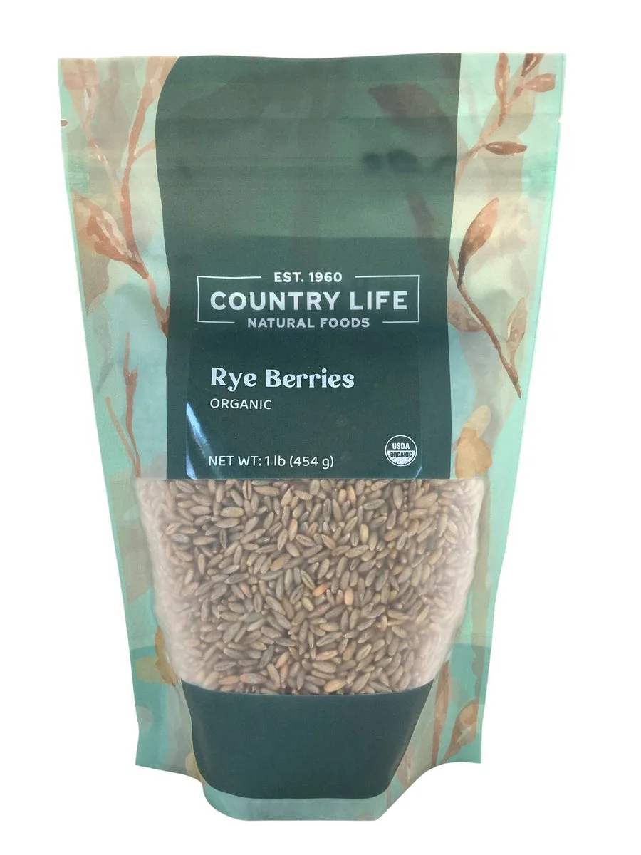 Rye Berries, Organic