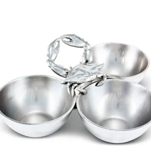 Arthur Court – Crab 3-Bowl Bowl