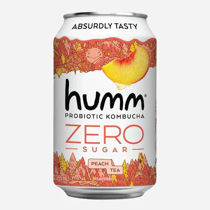 Humm – Kombucha Zero, 12fl | Mutliple Flavors
