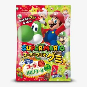 Super Mario Gummy Candy – Cola & Melon