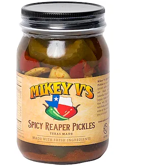 Mikey V’s Spicy Reaper Pickles