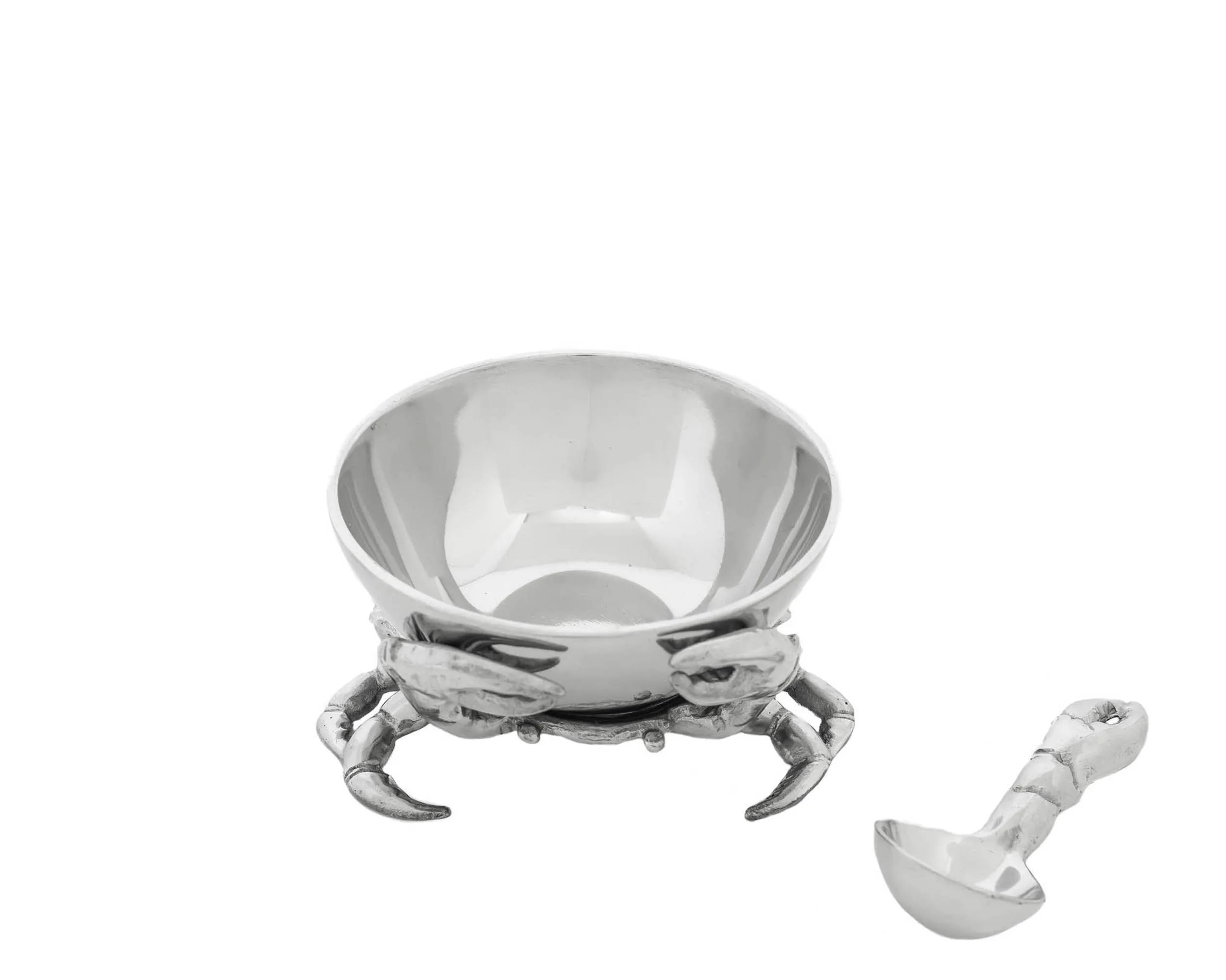 Arthur Court – Crab 3-Piece Condiment Set