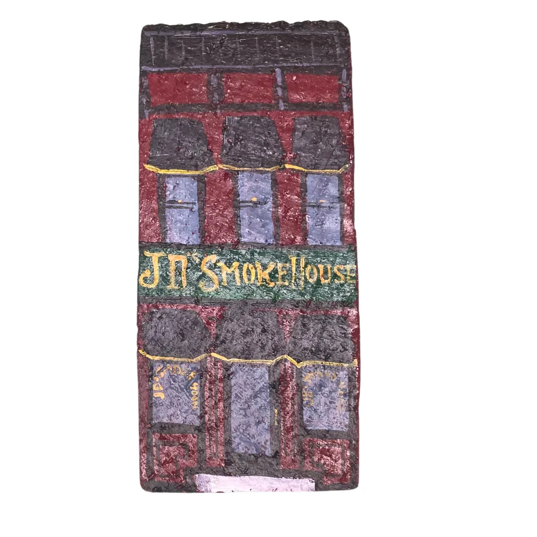Linda Amtmann Hand Painted Brick – JD Smokehouse