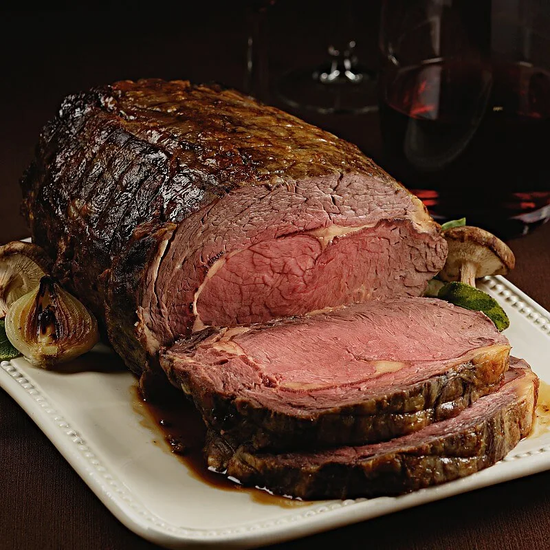 Garlic and Herb Rub Prime Rib Roast
