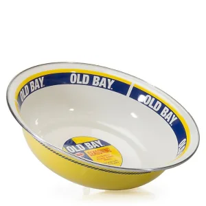 Golden Rabbit Old Bay Large Enamel Serving Bowl