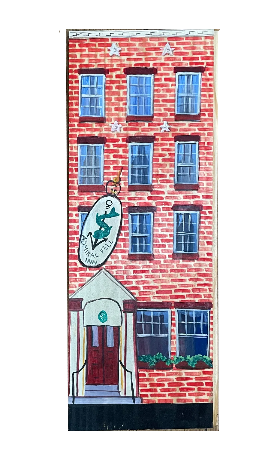 Linda Amtmann Wooden Planks- Admiral Fell Inn