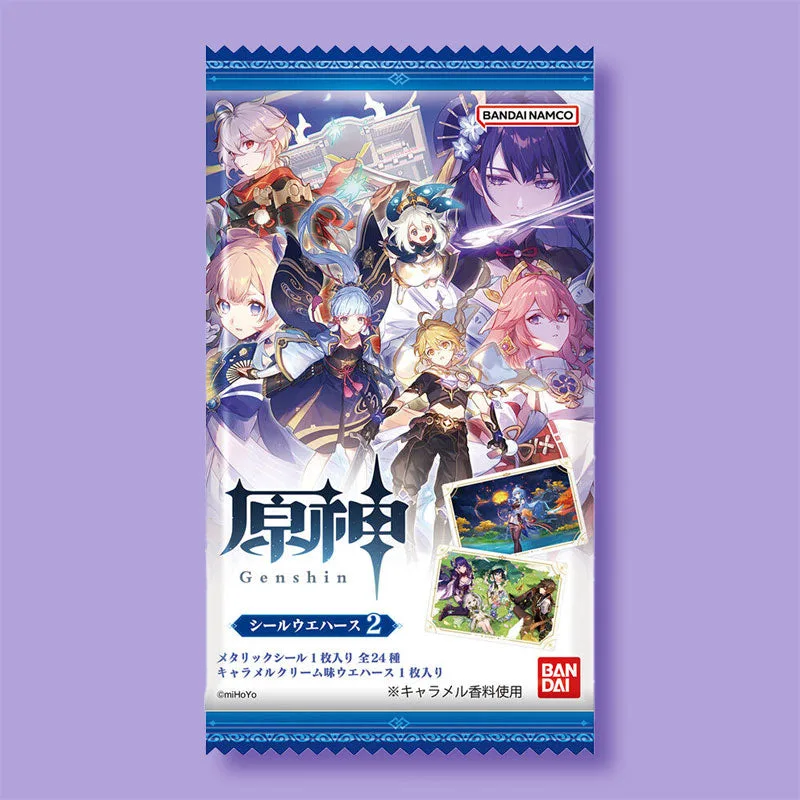 Genshin Impact Wafer With Sticker 2