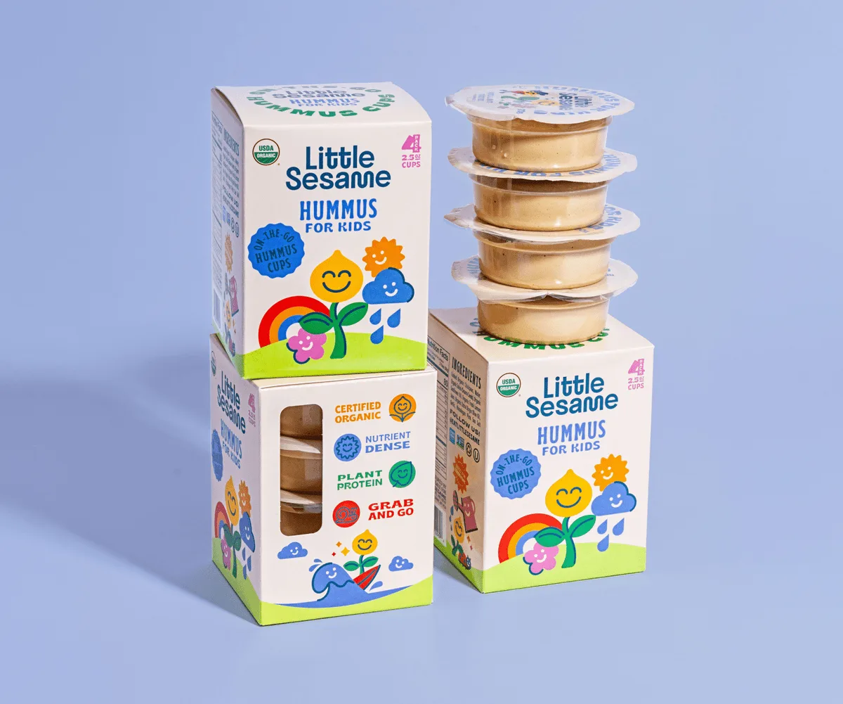 Little Sesame Hummus for Kids Pack