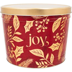 2 Gal Joy Popcorn Tin