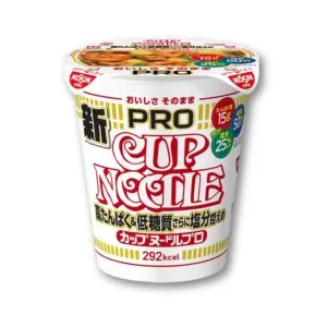 Nissin Cup Noodles PRO – Original Flavor High protein, low sugar, low salt