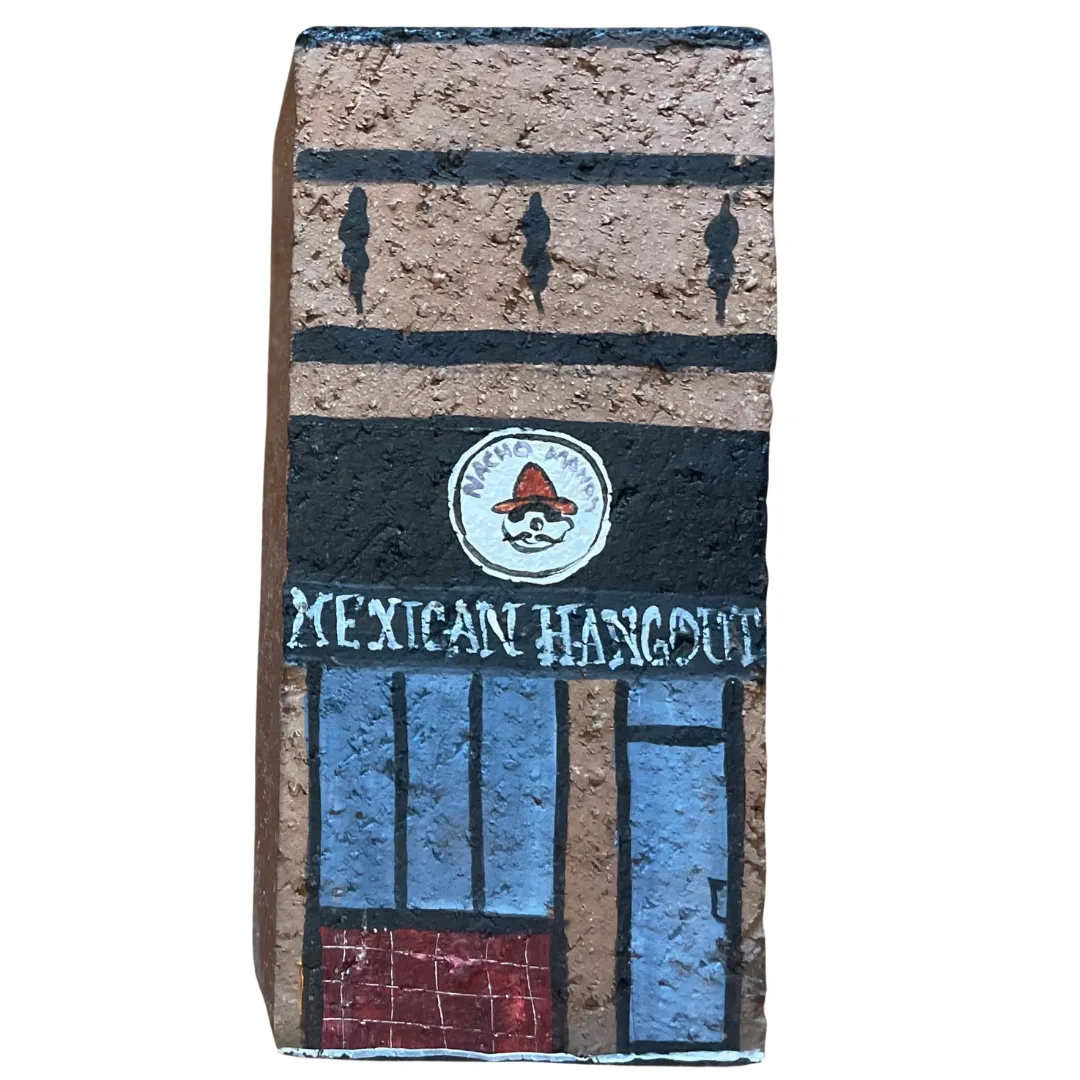Linda Amtmann Hand Painted Brick- Nacho Mama’s