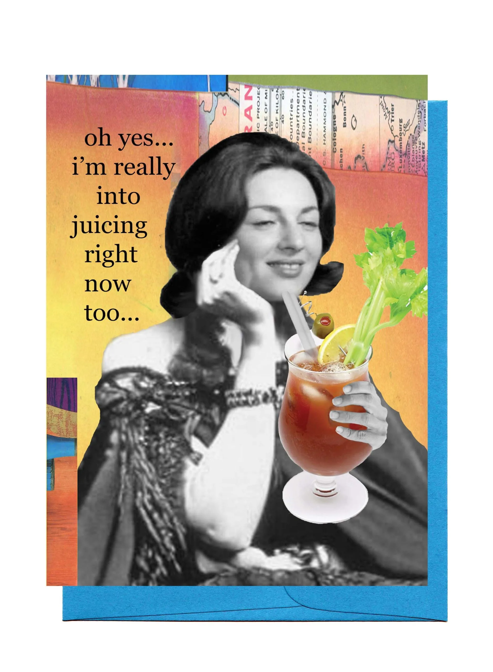 Erin Smith Art – Juicing Greeting Card