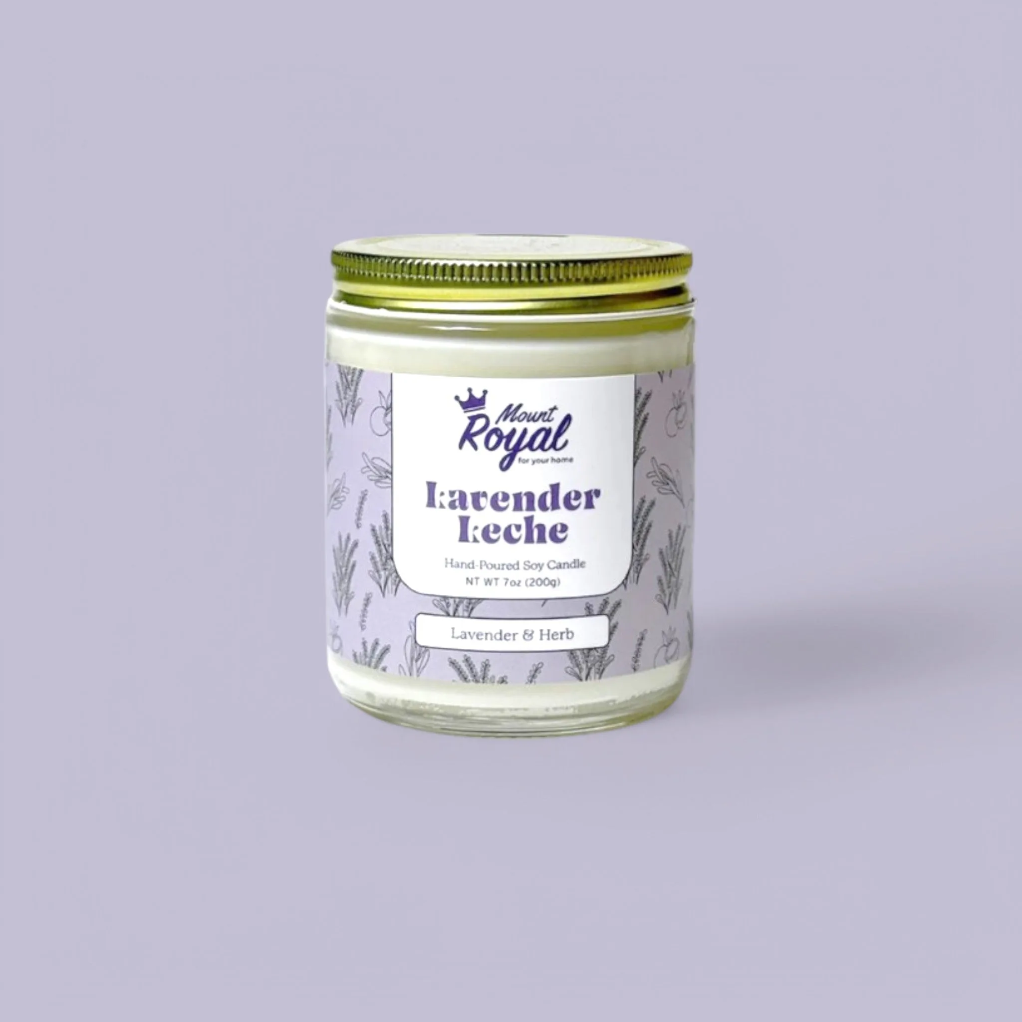 Mount Royal Soaps – Lavender Leche Candle