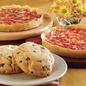 2 Carol’s Cookies & 2 Lou’s Pizzas
