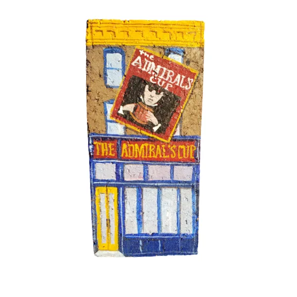 Linda Amtmann Hand Painted Brick- The Admiral’s Cup