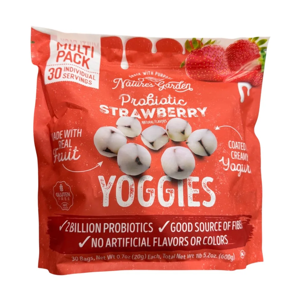 Nature’s Garden Probiotic Strawberry Yoggies
