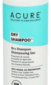 Acure – Dry Shampoo Dark Hair, 1.7 Oz – Pack of 1
