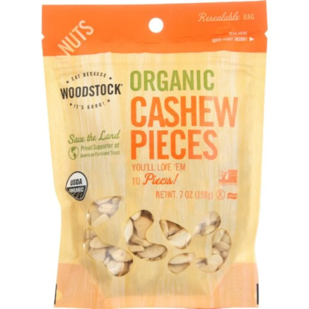 Woodstock – Nut Cashew Pieces Organic