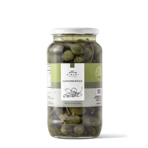 Zibari Foods Caperberries 32 Oz – Pack Of 6