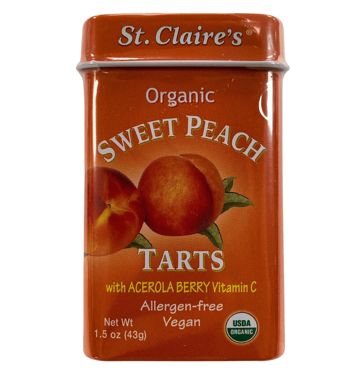 Sweet Peach Tarts, Organic