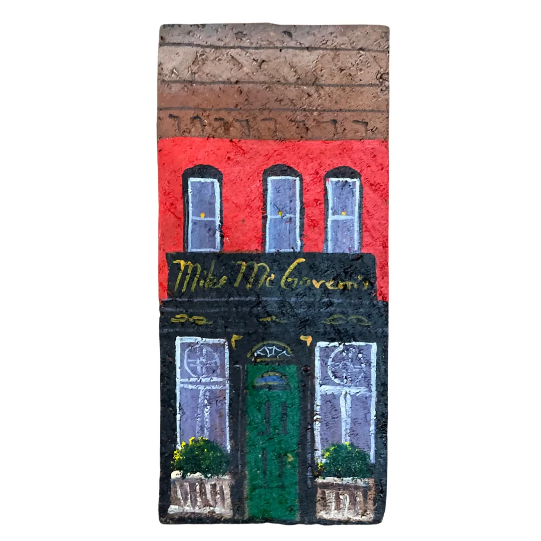 Linda Amtmann Hand Painted Brick – Mike McGovern’s
