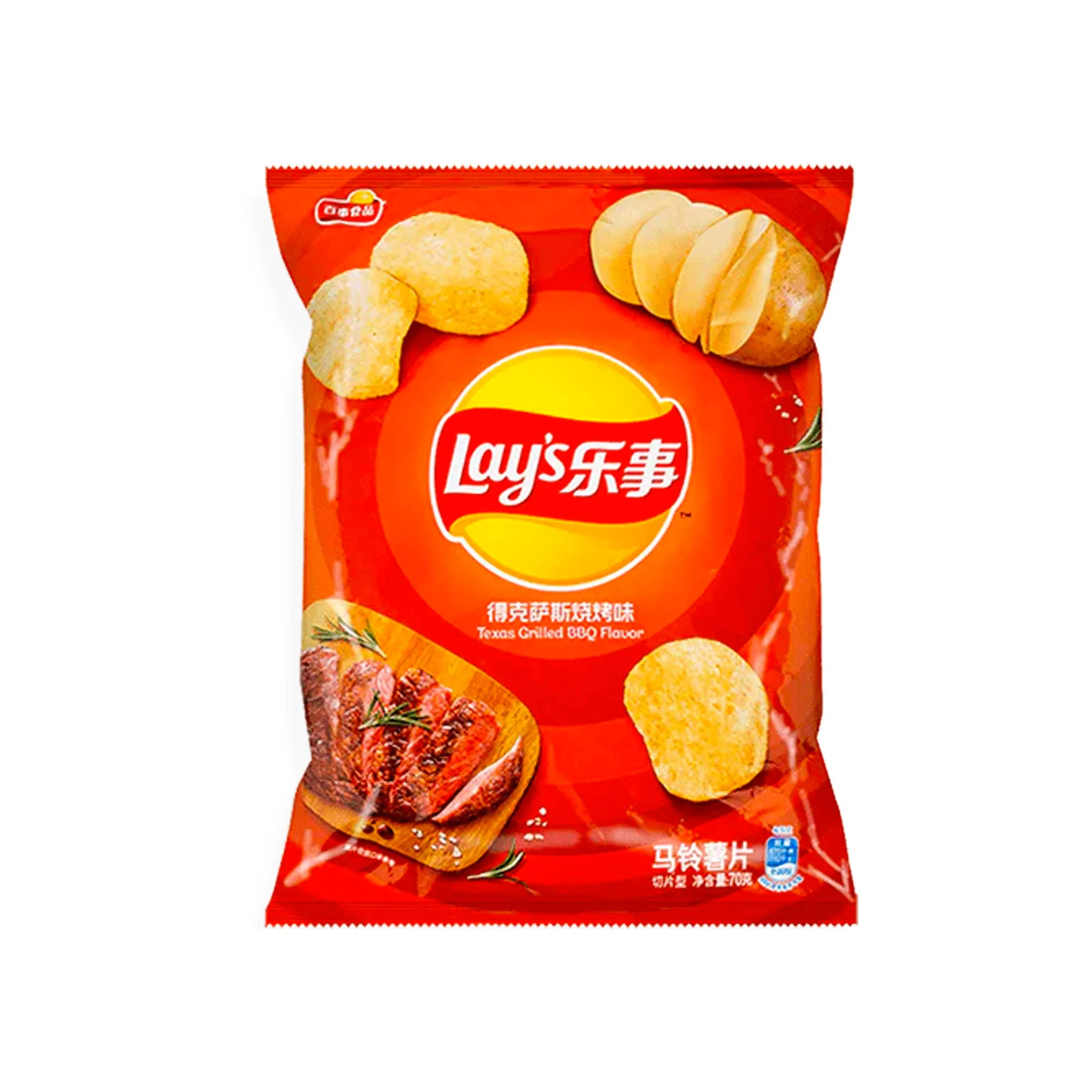 Lay’s Texas Grilled BBQ Flavor (China)