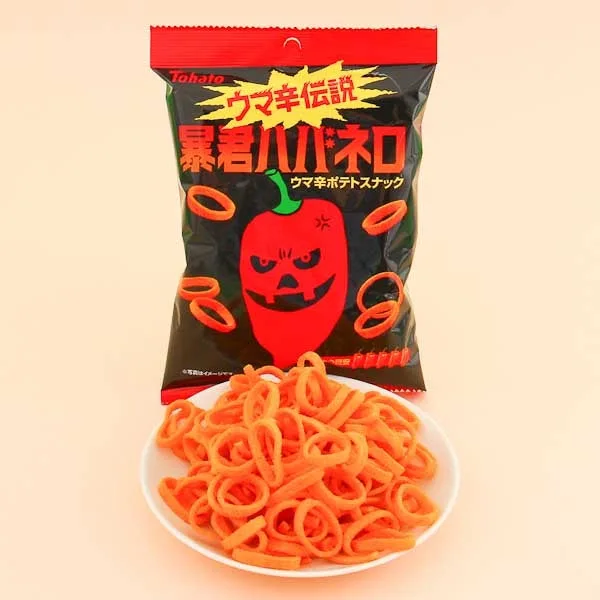 Tohato Tyrant Habanero Chili Potato Rings