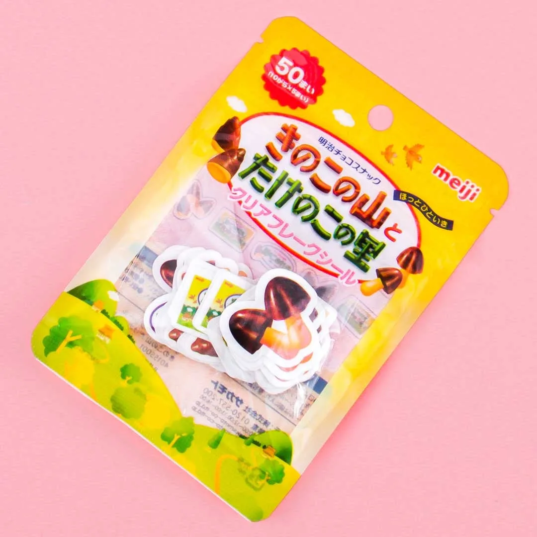 Kinoko no Yama Die-Cut Sticker Flakes