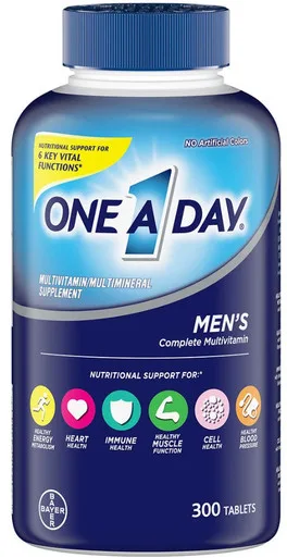 One A Day Men’s Multivitamin, 300 Tablets