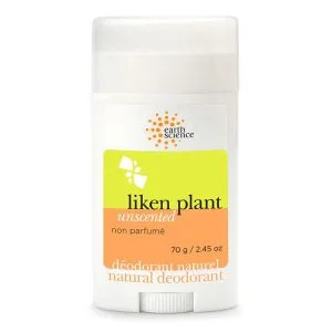 Earth Science – Deodorant Liken Unscented, 2.45oz