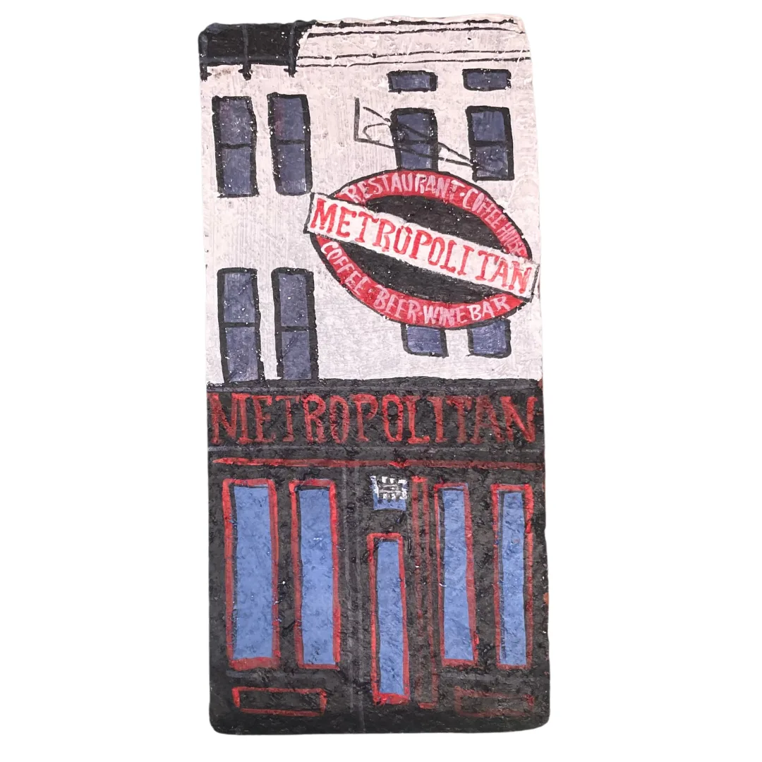 Linda Amtmann Hand Painted Brick – Metropolitan