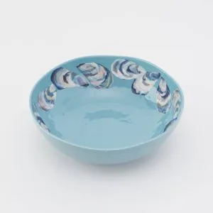 Kim Hovell Flowing Shells Melamine Serving Bowl