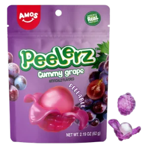 Amos Peelerz Gummy Grape 6 oz