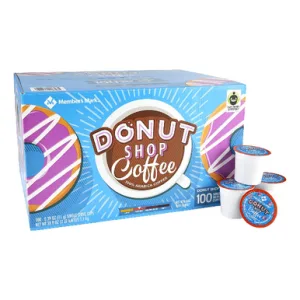 Member’s Mark Donut Shop Coffee Single Serve K-Cup Coffee Pods, 100 ct.