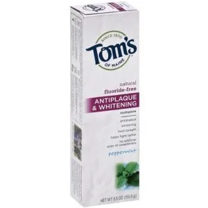 Tom’s of Maine Fluoride-Free Tartar Control Peppermint Toothpaste 5.5