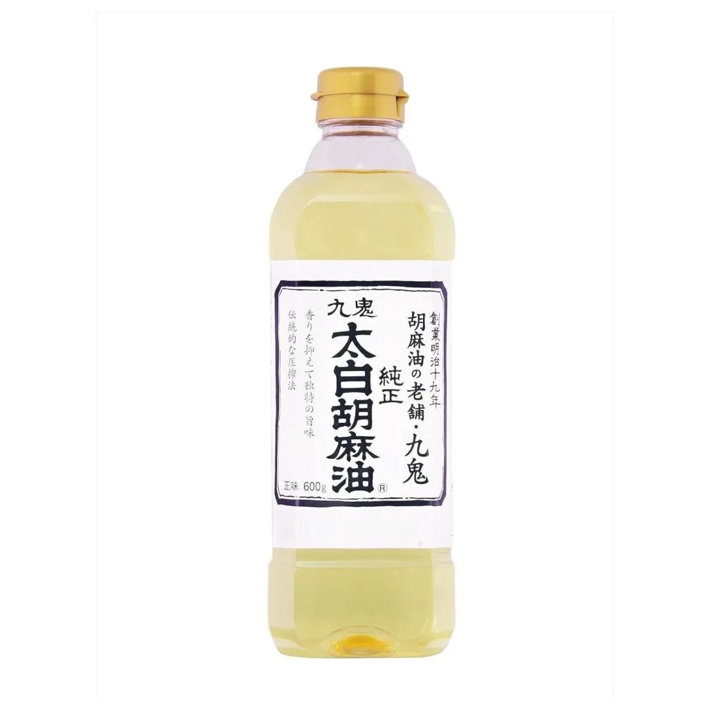 Kuki Versatile Untoasted Sesame Oil All-Purpose Cooking Oil 600ml