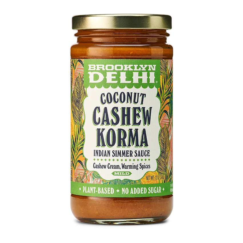 Brooklyn Delhi Coconut Cashew Korma Jar – 6 Jars case