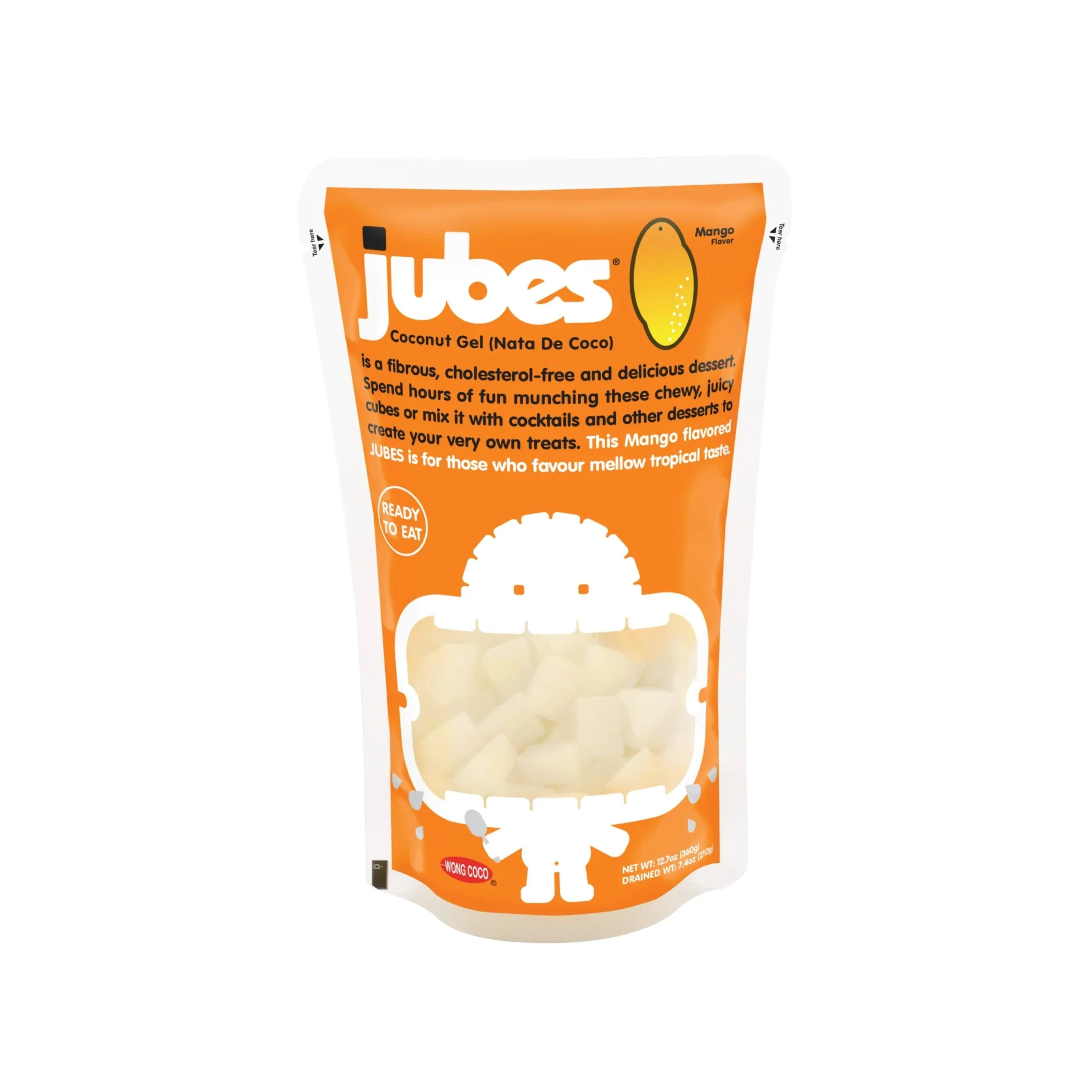 Jubes Nata de Coco Mango Flavor (Indonesia)