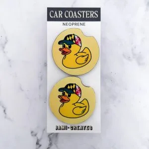 Jami Creates – Maryland Rubber Duck Car Coaster