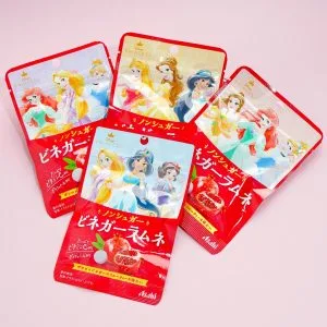 Disney Princess Sugar-Free Ramune Candy – Pomegranate Vinegar