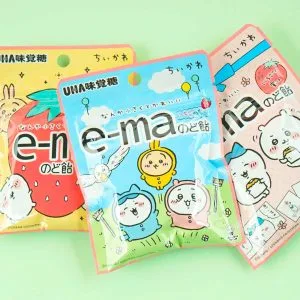 Chiikawa e-ma Throat Candy Bag – Strawberry