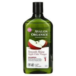 Avalon Organics – Smooth Shine Apple Cider Vinegar Shampoo, 11 fl oz