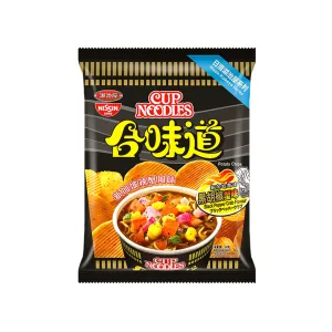 Nissin Cup Noodles Potato Chip – Black Crab Flavor (Hong Kong)