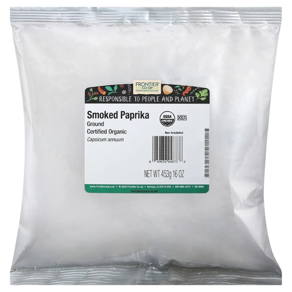 Frontier – Organic Smoked Paprika Ground