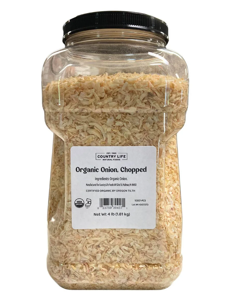 Onion, Chopped, Organic