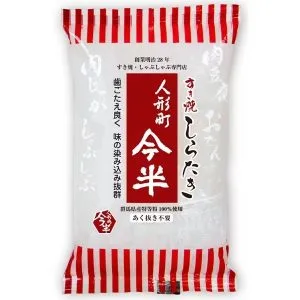 Imahan, Sukiyaki Shirataki, White Konnyaku Noodle, 240g