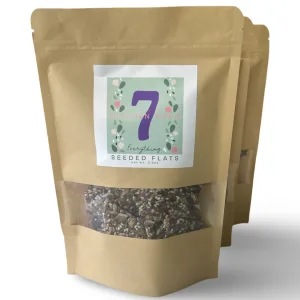 7 Kitchen Road Seeded Flats, Everything Seasoning Pack – 12 packs x 3.5 oz case