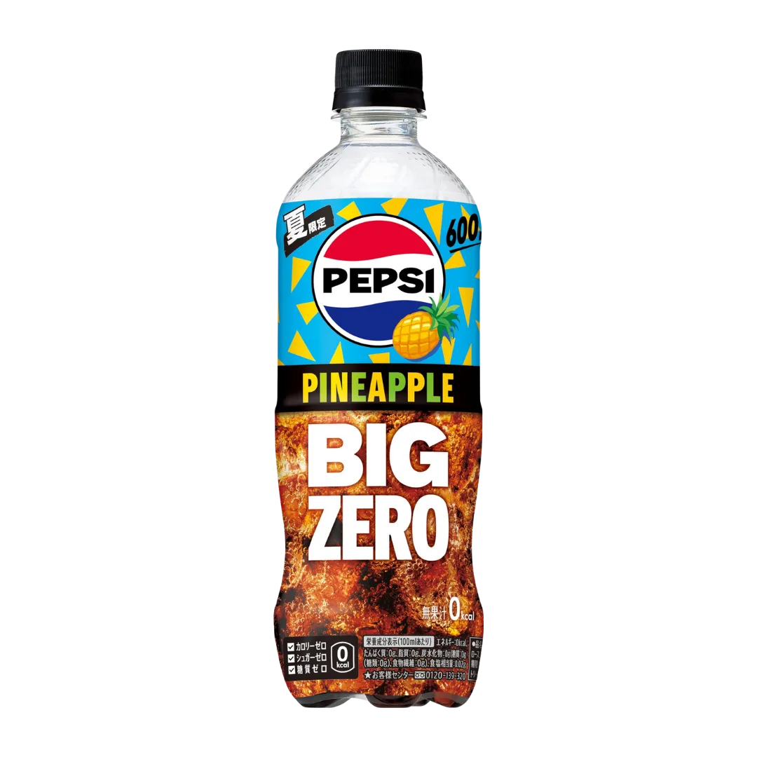 Pepsi Pineapple Big Zero