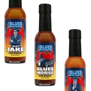 Blues Brothers Hot Sauces Gift Set, 3/5oz.
