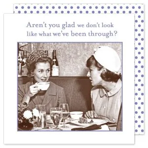 Shannon Martin Design – Aren’t You Glad Beverage Napkin